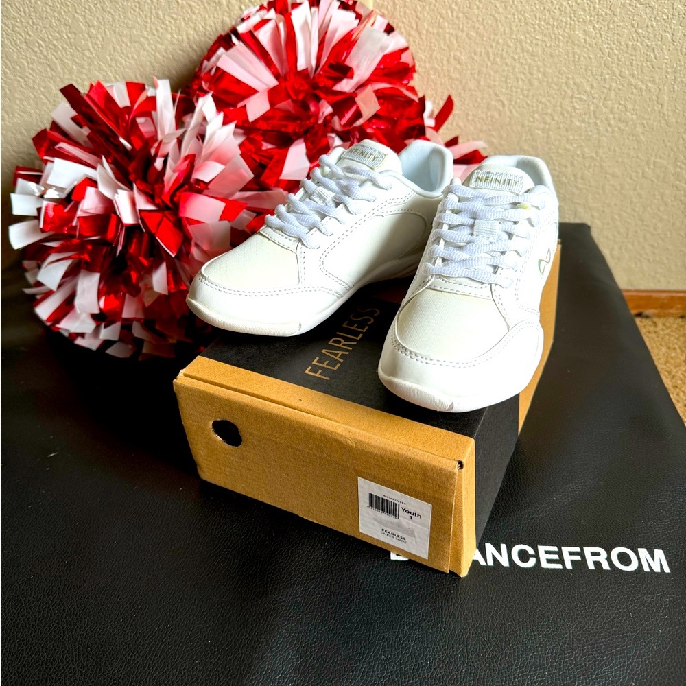 Cheer shoes good for practice, Nfinity fearless youth size 1